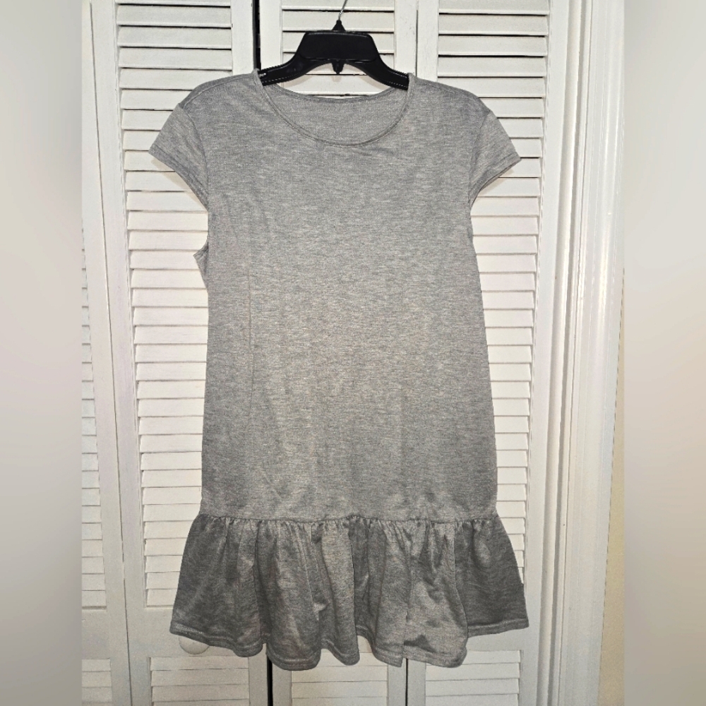 SHEIN Women's XL Cap Sleeve Peplum Dress